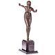 Bronze Art Deco Dancer Sculpture After Demetre Chiparus