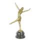 Bronze Art Deco Sculpture Statue Of A Female Dancer Palmyra Dsdc-27 Modern