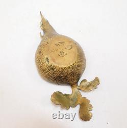 Bronze Ashtray Sculpture from Vienna signed Bergmann GESCHÜTZT Art Nouveau Venus