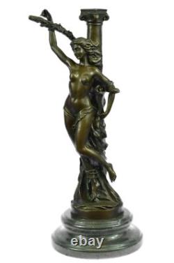 Bronze Collection Sculpture Erotic Statue Vienna Signed Nick Chained Art