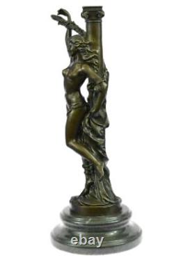Bronze Collection Sculpture Erotic Statue Vienna Signed Nick Chained Art