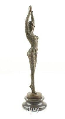 Bronze Dancer Sculpture Art Deco Starfish Dancer after Demetre Chiparus