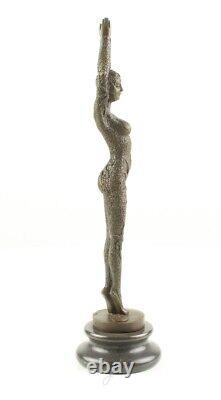 Bronze Dancer Sculpture Art Deco Starfish Dancer after Demetre Chiparus