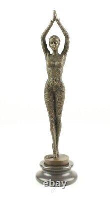 Bronze Dancer Sculpture Art Deco Starfish Dancer after Demetre Chiparus