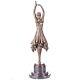 Bronze Dancer Sculpture Art Deco Style After Demetre Chiparus