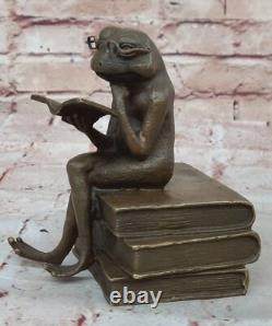 Bronze Frog Figurine Amphibian Art Sculpture Fauna Nature Bronze Frog Figurine Amphibian Art Sculpture Fauna Nature