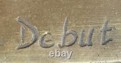 Bronze Marble Sculpture Statue Lygia / Europa Bull Art Deco Erotic Figure