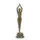 Bronze Modern Marble Art Deco Statue Sculpture Dancer Seaboard Dc-28