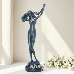 Bronze Nude Art Statue Abstract Female Sexy Girl Sculpture Home Hotel Decor Gift