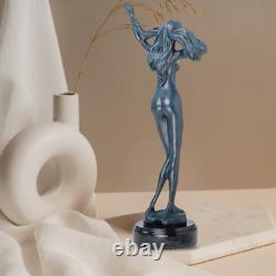 Bronze Nude Art Statue Abstract Female Sexy Girl Sculpture Home Hotel Decor Gift