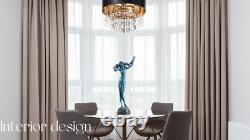 Bronze Nude Art Statue Abstract Female Sexy Girl Sculpture Home Hotel Decor Gift