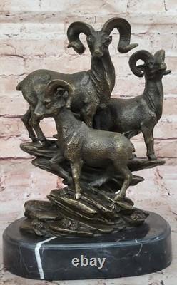 Bronze Original Animal Art Sculpture Mythical Shimmer RAM Fauna Statue