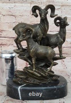Bronze Original Animal Art Sculpture Mythical Shimmer RAM Fauna Statue