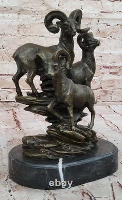 Bronze Original Animal Art Sculpture Mythical Shimmer RAM Fauna Statue