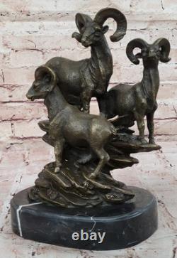 Bronze Original Animal Art Sculpture Mythical Shimmer RAM Fauna Statue