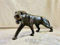 Bronze Panther Art Deco