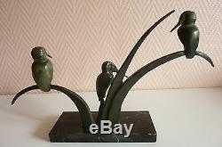 Bronze Sculpture Art Deco Group Of Fishermen. Ref 179/4