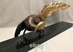 Bronze Sculpture Art Deco Pheasant