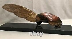 Bronze Sculpture Art Deco Pheasant