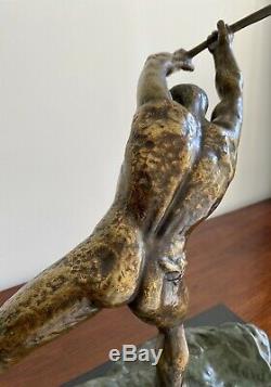 Bronze Sculpture Art Deco Signed Gantcheff