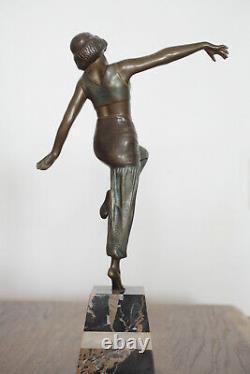 Bronze Sculpture Art Nouveau / Art Deco Signed Charles Muller