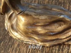 Bronze Sculpture Art Nouveau Erotic The Splits Dancer The French Cancan