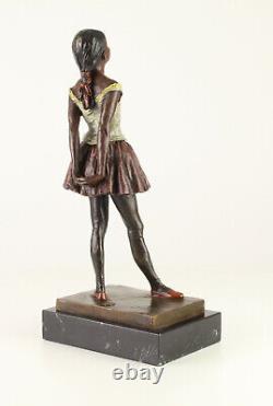 Bronze Sculpture Dancer in Tutu 39cm Color Art Nouveau Bronze Figurine