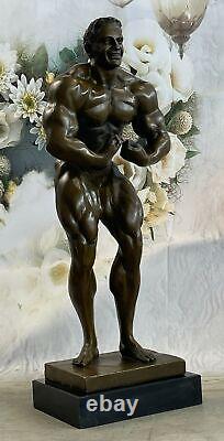 Bronze Sculpture Deal Abstract Muscular Modern Art Nude Male Statue Sale