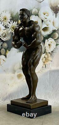 Bronze Sculpture Deal Abstract Muscular Modern Art Nude Male Statue Sale