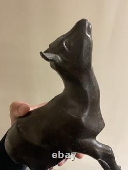 Bronze Sculpture Goat Sheep Art Deco Design 1950 Lalanne Sheep Ewe