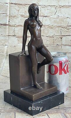 Bronze Sculpture Hot Sale Erotic Art Deco Original Girl Flesh Opens