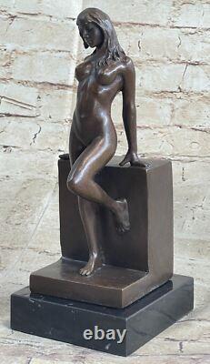 Bronze Sculpture Made Hot Sale Erotic Art Girl Flesh Original Signed
