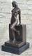 Bronze Sculpture Made Hot Sale Erotic Art Girl Flesh Original Signed