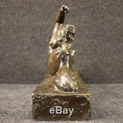 Bronze Sculpture Old Statue Style Naked Woman Art 900