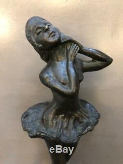 Bronze Sculpture S. Zelikson Art Deco
