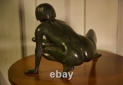 Bronze Sculpture Woman by Norbert TRECA Contemporary Art