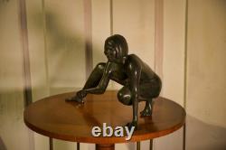 Bronze Sculpture Woman by Norbert TRECA Contemporary Art