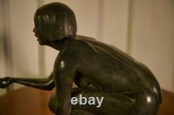 Bronze Sculpture Woman by Norbert TRECA Contemporary Art