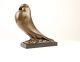 Bronze Sculpture Of A Pigeon In Art Deco Style After Johan Coenraad