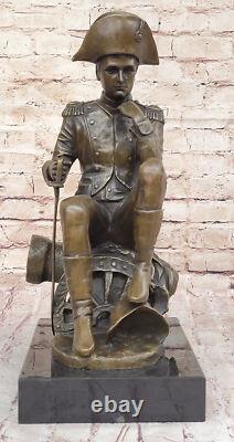 Bronze Statue Napoleon Art Deco Bronze Sculpture Marble