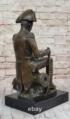 Bronze Statue Napoleon Art Deco Bronze Sculpture Marble