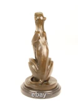 Bronze Statue Sculpture Art Deco New Leopard DSBJ-2 Modern
