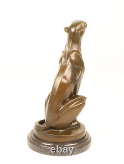 Bronze Statue Sculpture Art Deco New Leopard DSBJ-2 Modern