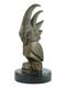 Bronze Sculpture Car Mascot Cockatoo Art Deco After E. Bourcart