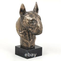Bull Terrier, Miniature Statue / Dog Bust, Limited Edition, Art Dog En