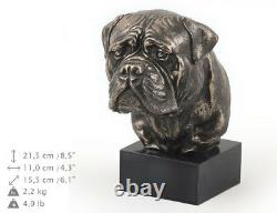 Bullmastiff, Miniature Statue / Dog Bust, Limited Edition, Art Dog En