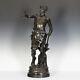 C. Marioton The Work Sculpture In Bronze 1890 France Art Nouveau 83 Cm