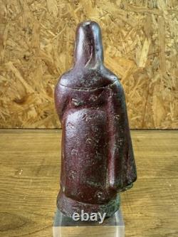 China, first half of the 20th century, bronze sculpture of a deity, Asian art