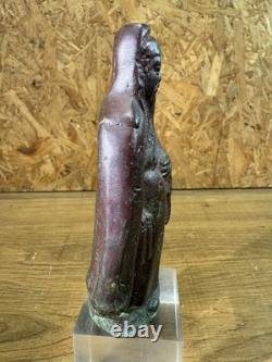 China, first half of the 20th century, bronze sculpture of a deity, Asian art