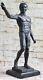 Classic Bronze Sculpture By Rodin, Nude Man, Art Figurine, Gift